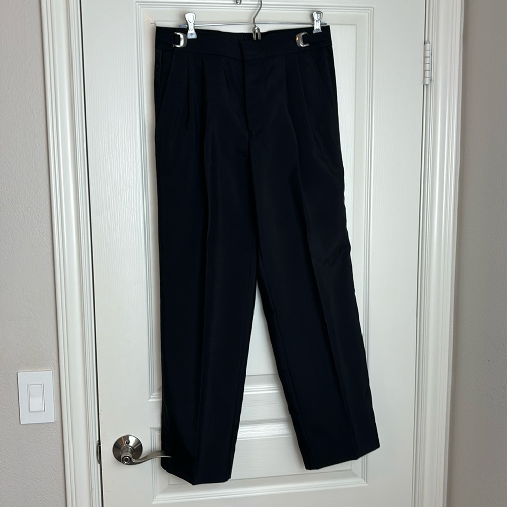 Southeastern Mens Adjustable Black Pants Size 31R Formal Event Wedding